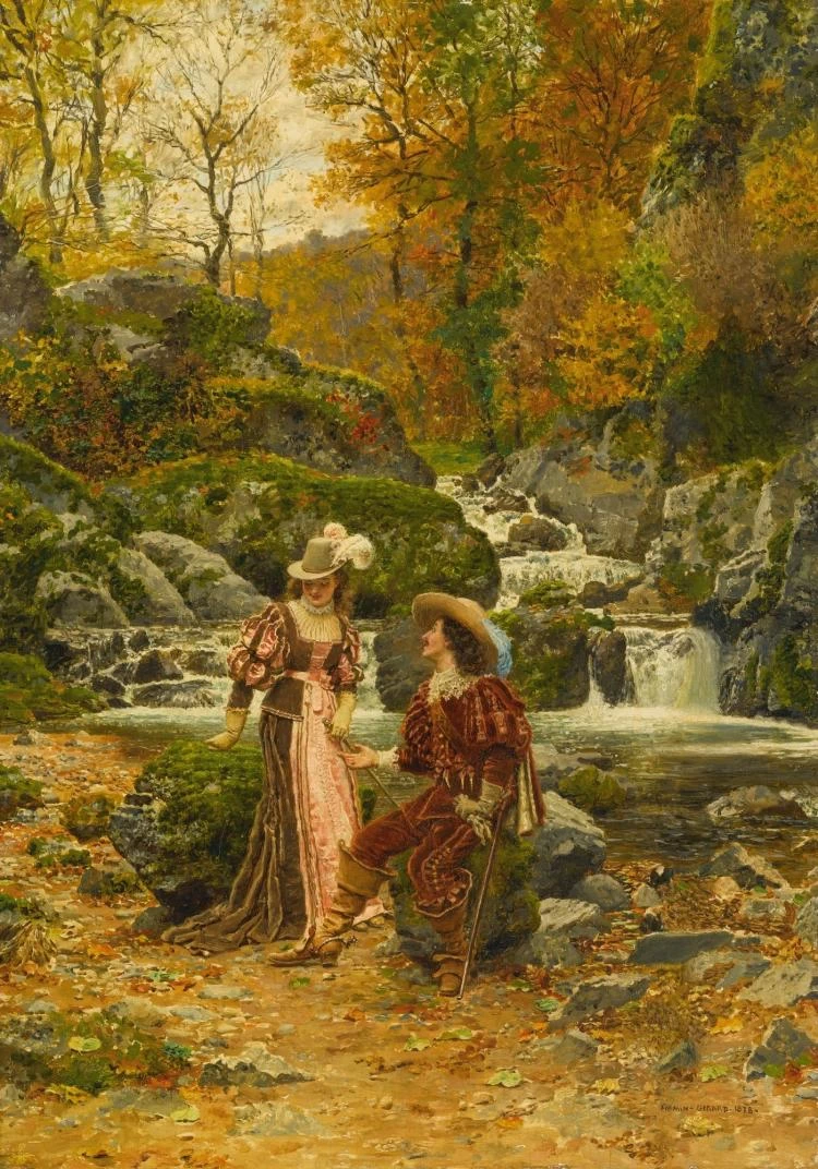 Marie - François Firmin, Girard, Sulle rive del Sichon